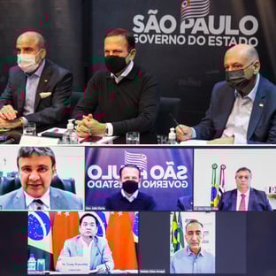 Governadores se reúnem com embaixador da China
