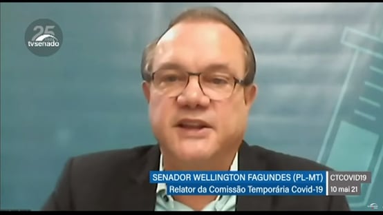Senador diz que Flávia Arruda vai visitar fábricas veterinárias, que podem produzir vacinas