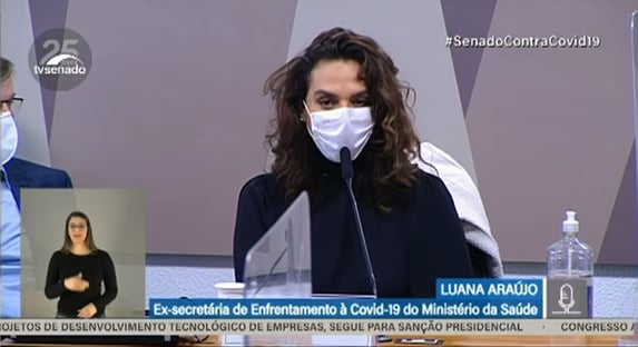 Aziz diz que médica foi vetada porque não rezou Pai Nosso do gabinete paralelo