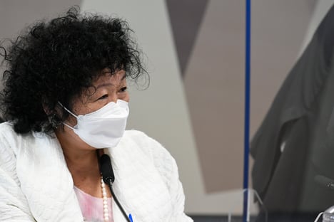 Nise Yamaguchi diz ter sido humilhada na CPI da Covid
