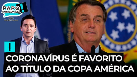 Coronavírus é favorito ao título da Copa América