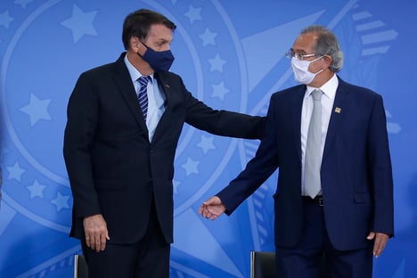 Bolsonaro pede para Guedes liberar R$ 5 bilhões para obras