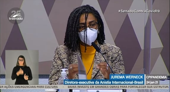 Diretora da Anistia Internacional diz que governo federal poderia ter evitado 120 mil mortes