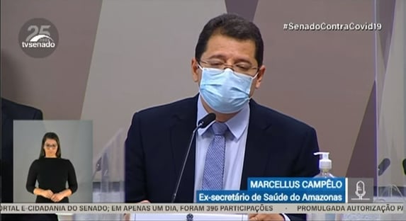 Campêlo diz que Amazonas recebeu respiradores para uso veterinário