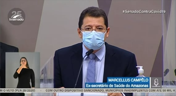 Marcellus Campêlo contradiz Pazuello e diz que pediu apoio do Ministério da Saúde em 7 de janeiro