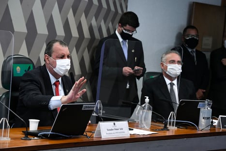 Em reunião, cúpula da CPI critica omissão de Lira na análise de impeachment de Bolsonaro