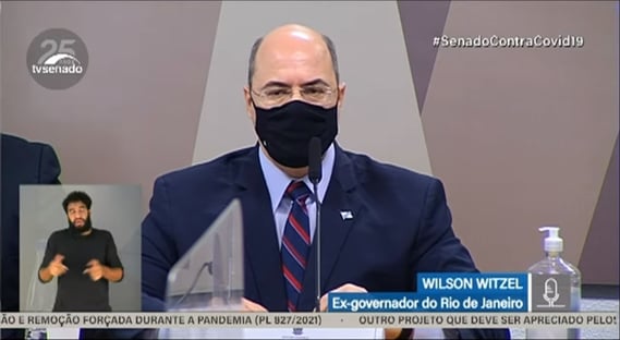 “Estávamos clamando por organização central no combate à pandemia”, diz Witzel