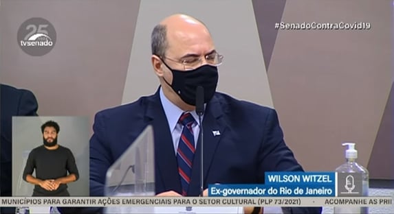 “Para fugir de responsabilidade, governo criou uma narrativa”, diz Witzel