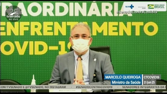 Queiroga diz que toda a população será imunizada com a primeira dose até setembro