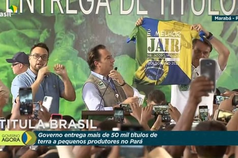 MP Eleitoral pede multa a Bolsonaro por propaganda antecipada