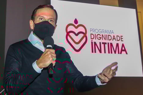 Doria anuncia fornecimento de absorventes íntimos para alunas de baixa renda