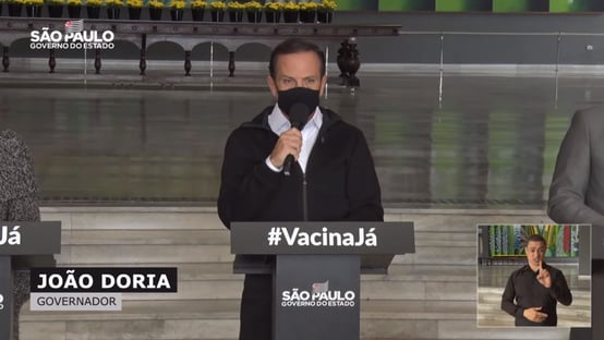 Doria: fase de transição será estendida até 15 de julho