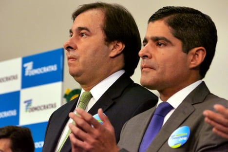 Maia e ACM Neto se reúnem depois de nove meses