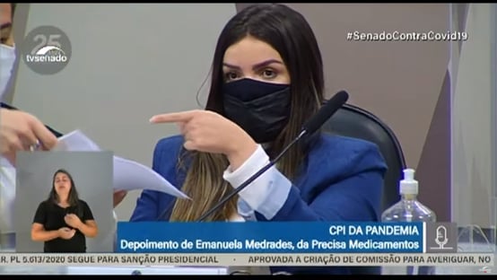 Diretora da Precisa fez oferta de vacinas, mas não sabia o preço final