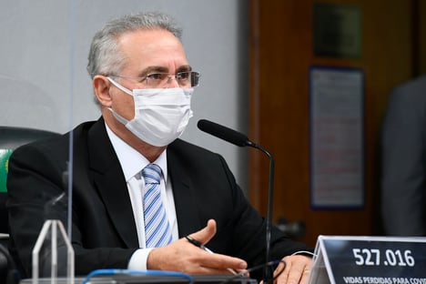 CPI não é picadeiro, diz Renan sobre vídeo de Hang com algemas