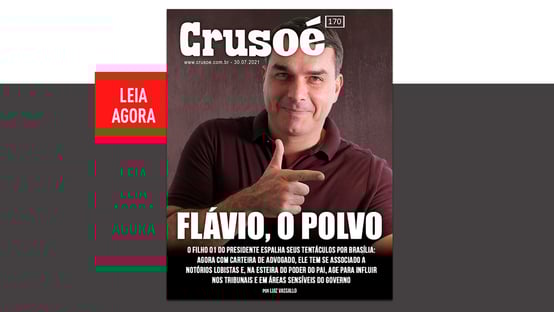 Crusoé: Flávio Bolsonaro, o polvo