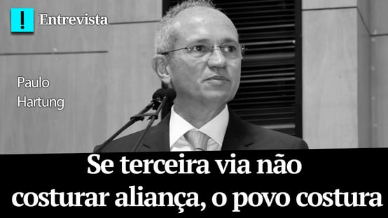 Se terceira via não costurar aliança, o povo costura, diz Paulo Hartung