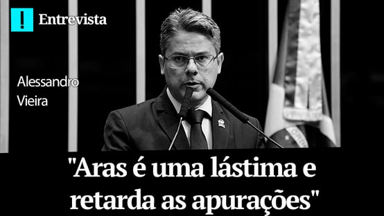 Alessandro Vieira: “Aras é uma lástima e retarda as apurações”