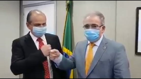 Em vídeo, Queiroga elogia Barros e o chama de “interlocutor meu frequente”