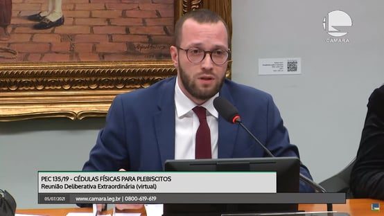 Comissão do Voto Impresso vota 15×15 para adiar debate e Barros desempata pelo prosseguimento