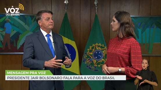 Bolsonaro usa Voz do Brasil para fazer propaganda de seu governo