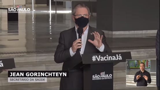 Gorinchteyn: pela 3ª semana consecutiva, SP tem queda de casos novos, internações e mortes