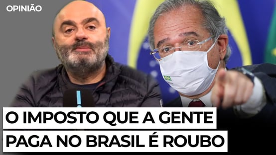 Mario Sabino: o imposto que a gente paga no Brasil é roubo