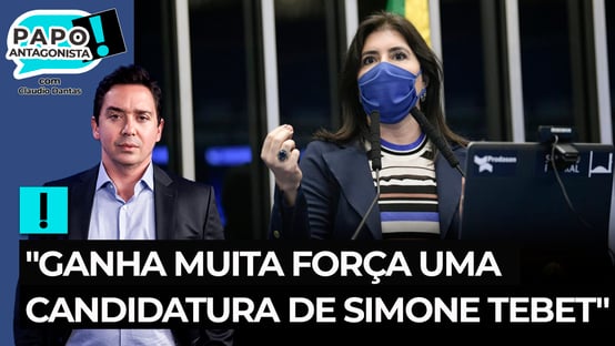 “Ganha muita força uma candidatura de Simone Tebet”, diz presidente do MDB