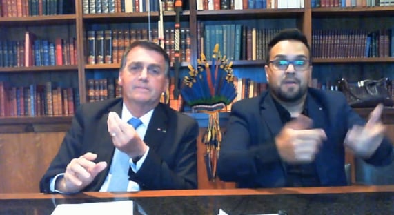 Em live, Bolsonaro chama Barroso de mentiroso e tapado