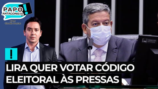 Lira quer votar Código Eleitoral às pressas