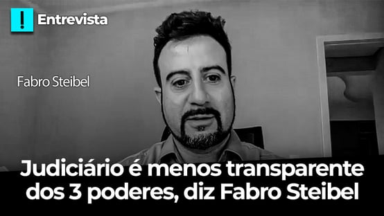 Entre os três Poderes, o Judiciário é o menos transparente, diz Fabro Steibel
