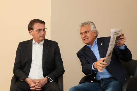 Caiado desmente Bolsonaro sobre ICMS dos combustíveis