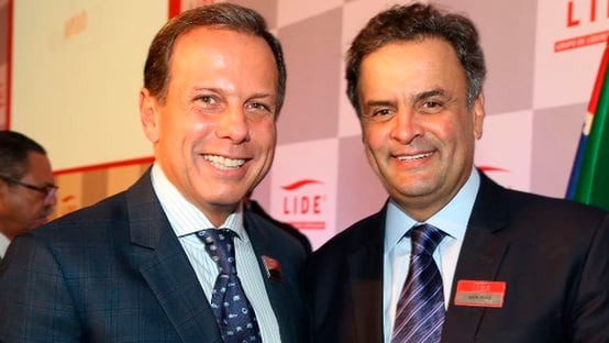 Opa, epa. Como é que é, Aécio e Doria?