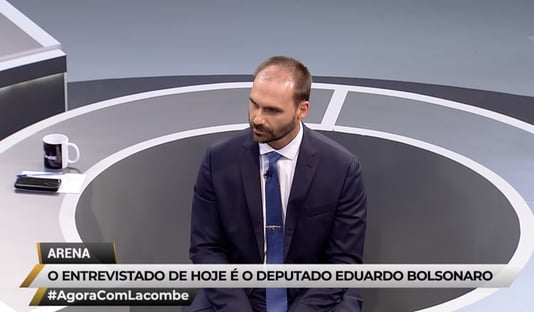 Eduardo Bolsonaro é ruim de ibope