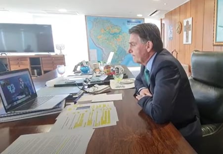 “A hora dele vai chegar”, diz Bolsonaro, sobre Alexandre de Moraes