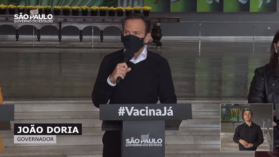 Doria: 346 cidades em SP não registraram mortes por Covid na última semana