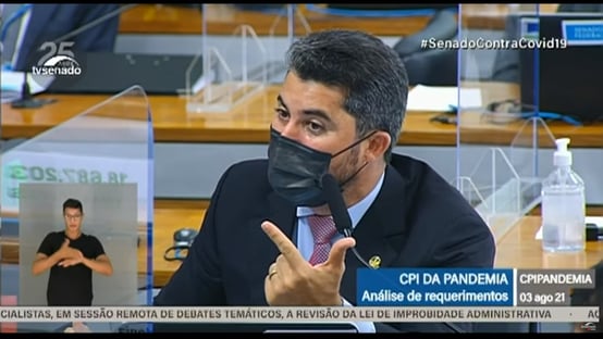 Marcos Rogério não quer Braga Netto na CPI