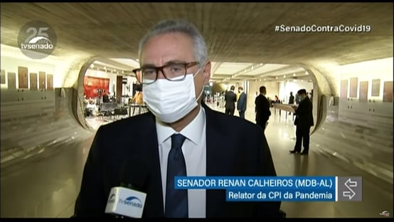 Renan anuncia nomes de mais 3 investigados na CPI