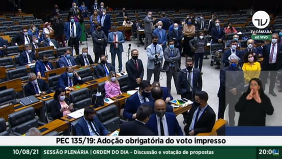 Urgente: Câmara enterra voto impresso