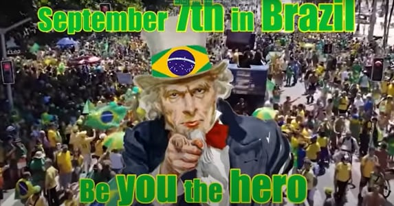 Bolsonaristas prometem “anti-revolução” bíblica em 7 de Setembro