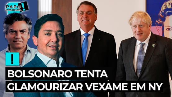 Bolsonaro tenta glamourizar vexame em NY