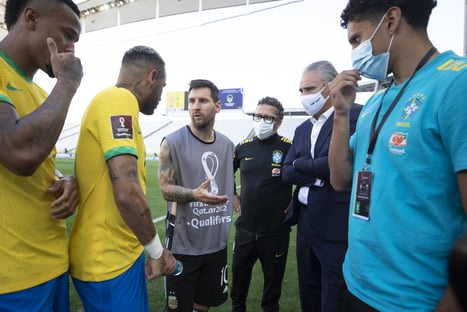 CPI da Covid: senador pede informações sobre jogo entre Brasil e Argentina