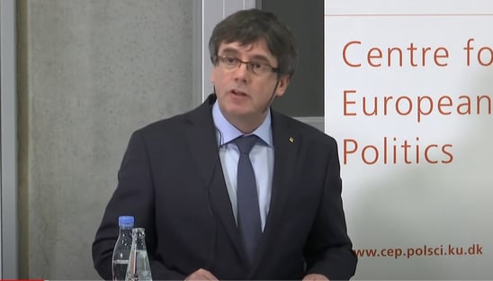 Líder separatista da Catalunha é preso na Itália