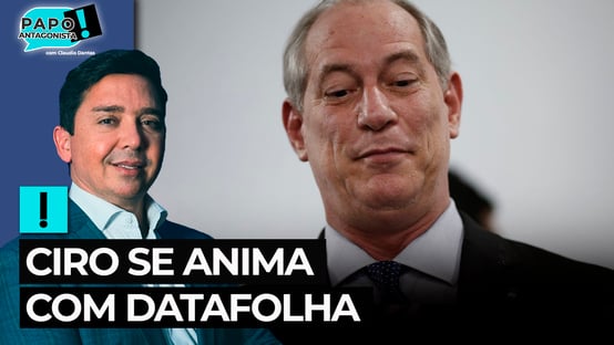 Ciro se anima com Datafolha