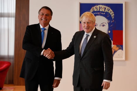 Em reunião com Boris Johnson, Bolsonaro tentará flexibilizar restrições para brasileiros
