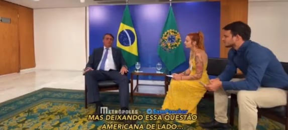 Bolsonaro volta a mentir sobre Covid em entrevista a negacionistas alemães