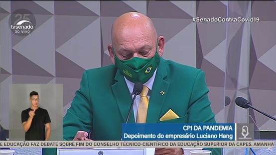 Hang admite ter contas no exterior: “Declaradas na Receita Federal”