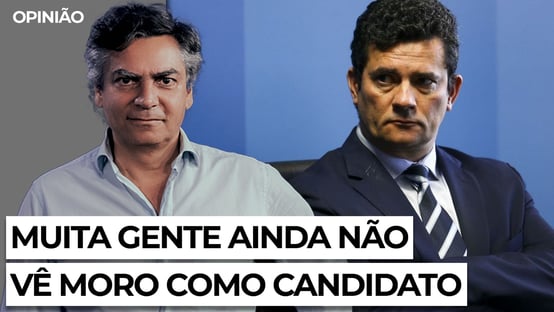 Muita gente ainda não vê Moro como candidato