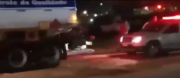 Polícia tira caminhoneiros à bala em Santa Catarina