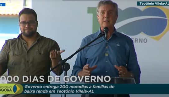 Como estragar uma cerimônia, estrelando Fernando Collor